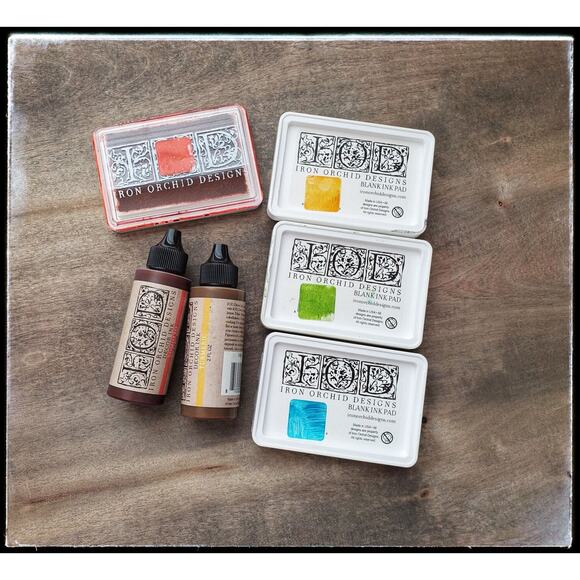 IOD Blank Ink Pad - Iron Orchid Designs - Picture 3 of 3